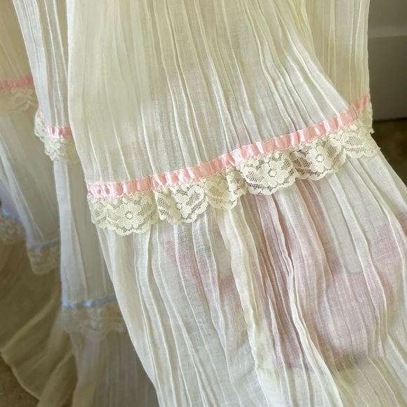 Vintage Gunne Sax tiered ruffle maxi dress - Picture 7 of 11